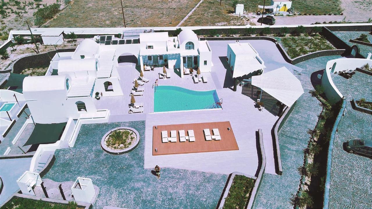 Hotel Santa Irina Luxury Sunny Lofts Perivolos  Esterno foto